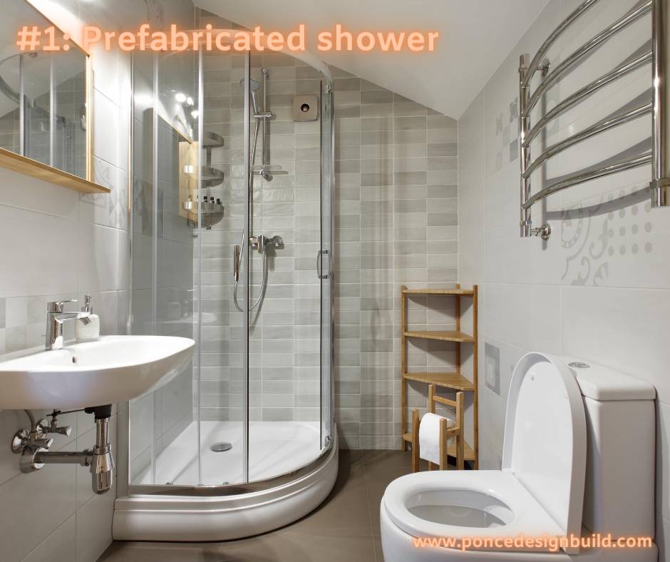 #1 Prefabricated Shower